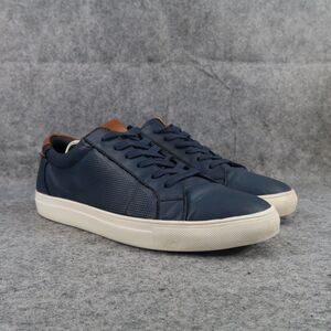 14th & Union Shoes Mens 9.5 Sneakers Lifestyle Casual Classic Low Lace Up Blue